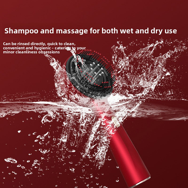Electric massage comb multi-functional massage comb for hair care
