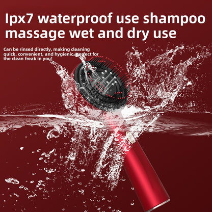 Electric massage comb