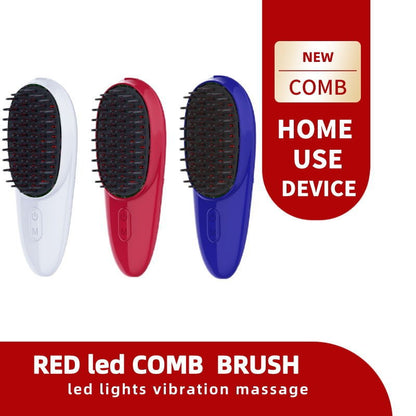 Electric massage comb