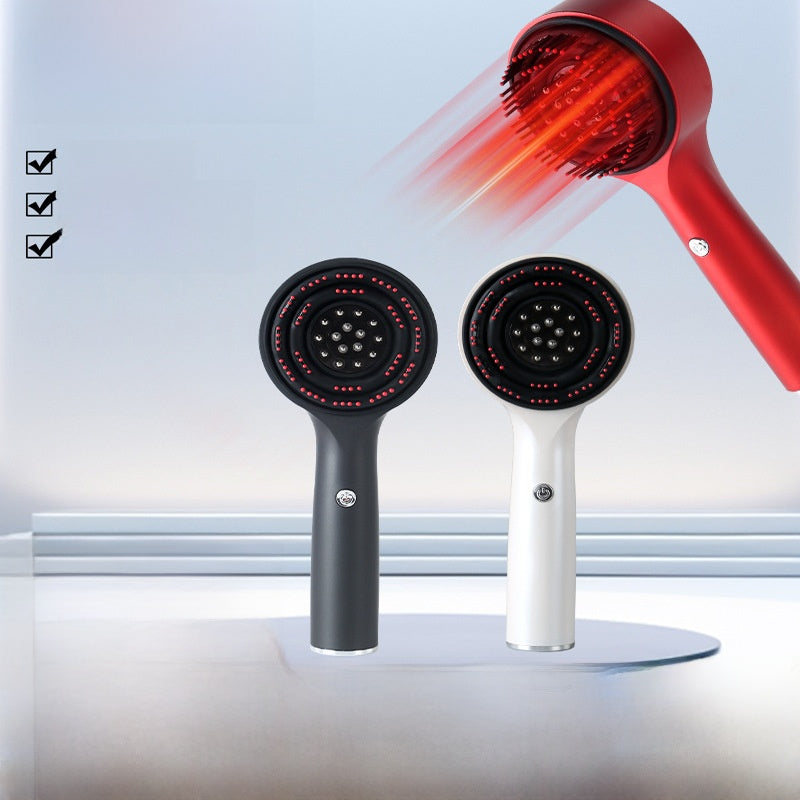 Electric massage comb