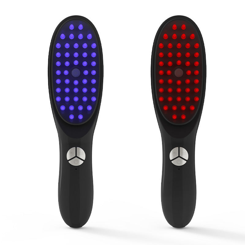 Electric massage comb