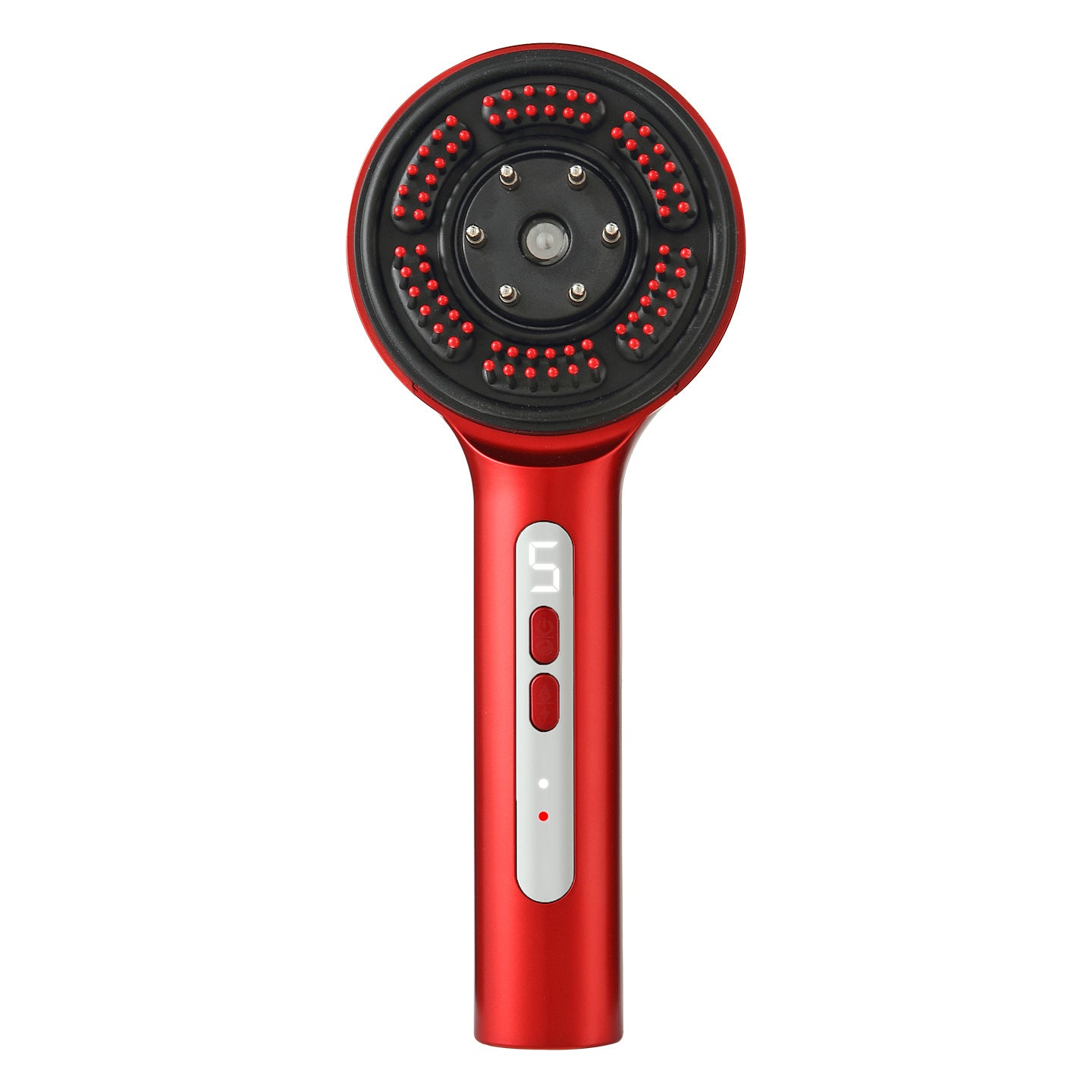 Electric massage comb