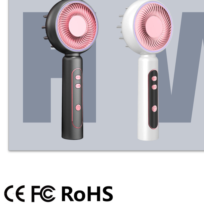 Electric Massage Comb with Luminous Head