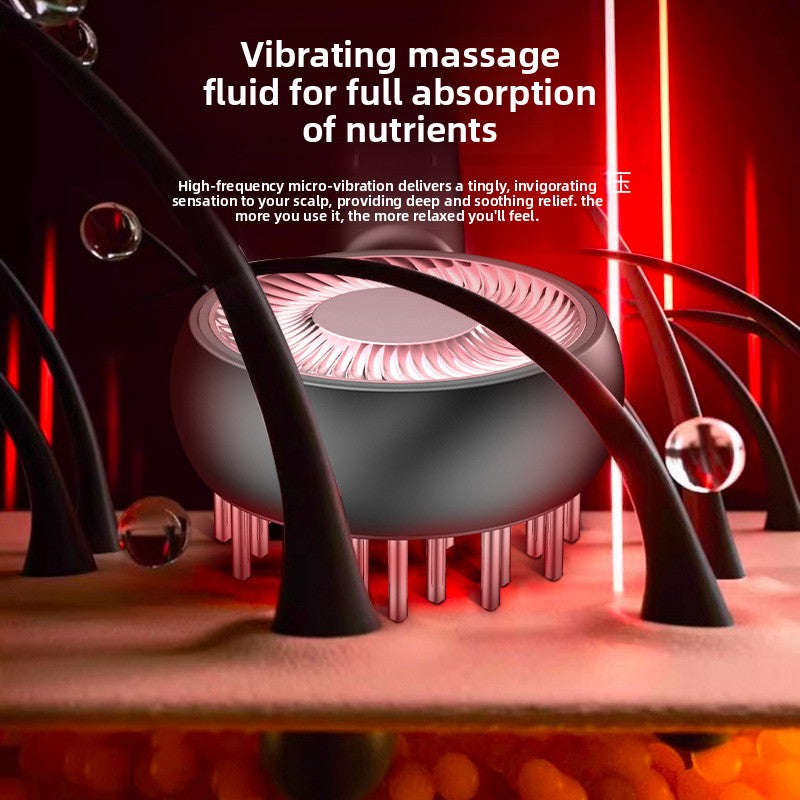 Electric Massage Comb with Luminous Head