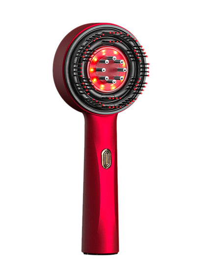 Electric Massage Comb with Red Light Therapy