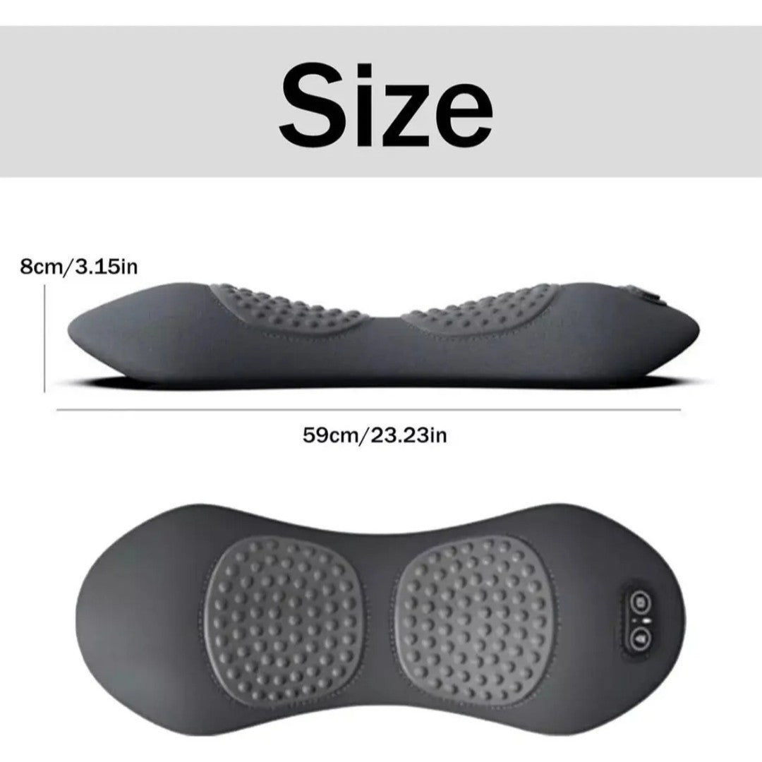 Electric Massage Lumbar Support Pillow with Heating