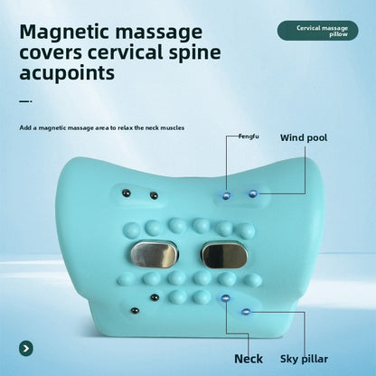 Electric Massage Pillow with Heat and Vibration