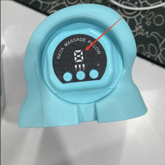 Electric Massage Pillow with Heat and Vibration