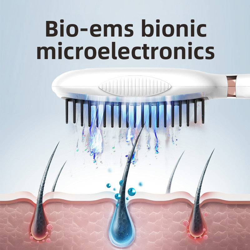 Electric massager comb