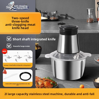 Electric Meat Grinder Stainless Steel Multifunctional