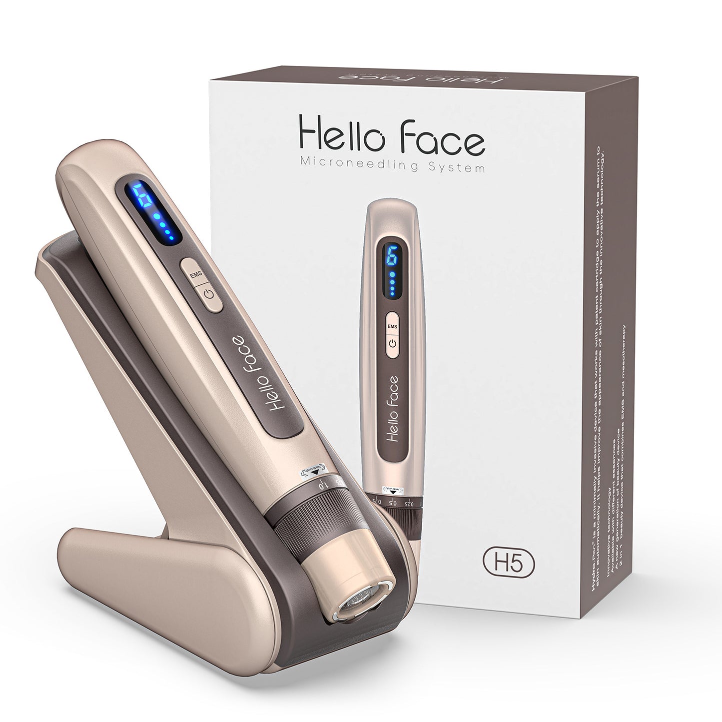 Electric microneedle pen