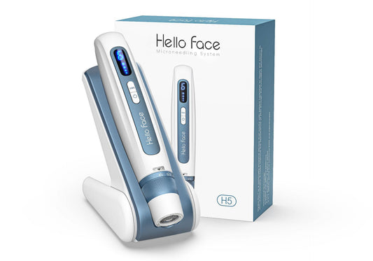 Electric microneedle pen