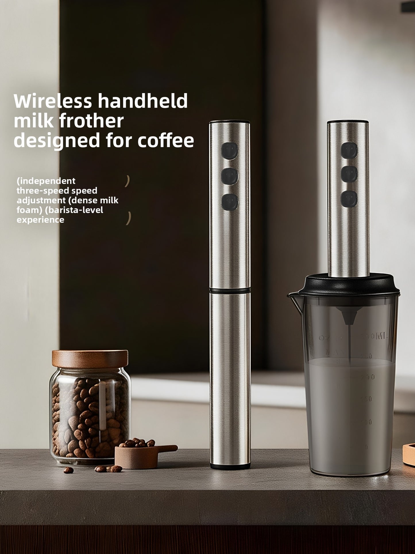 Electric milk frother