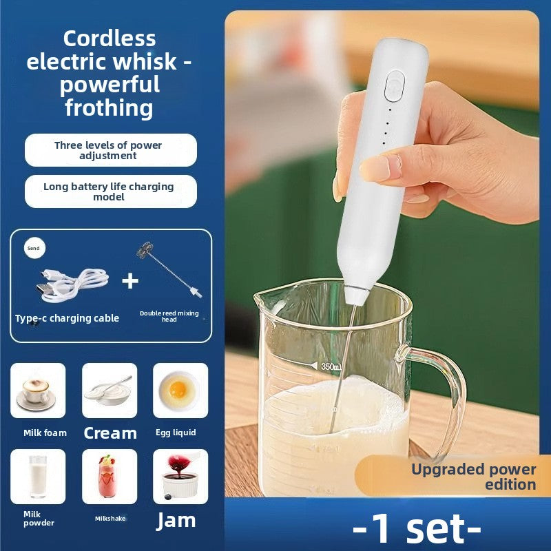 Electric milk frother