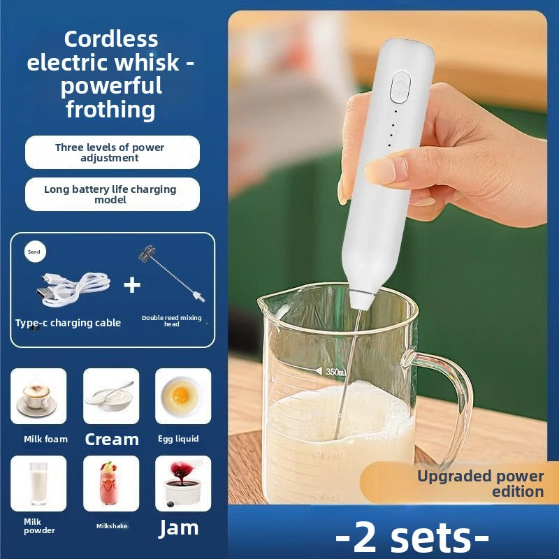Electric milk frother