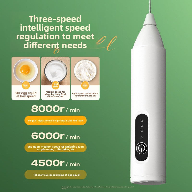 Electric milk frother