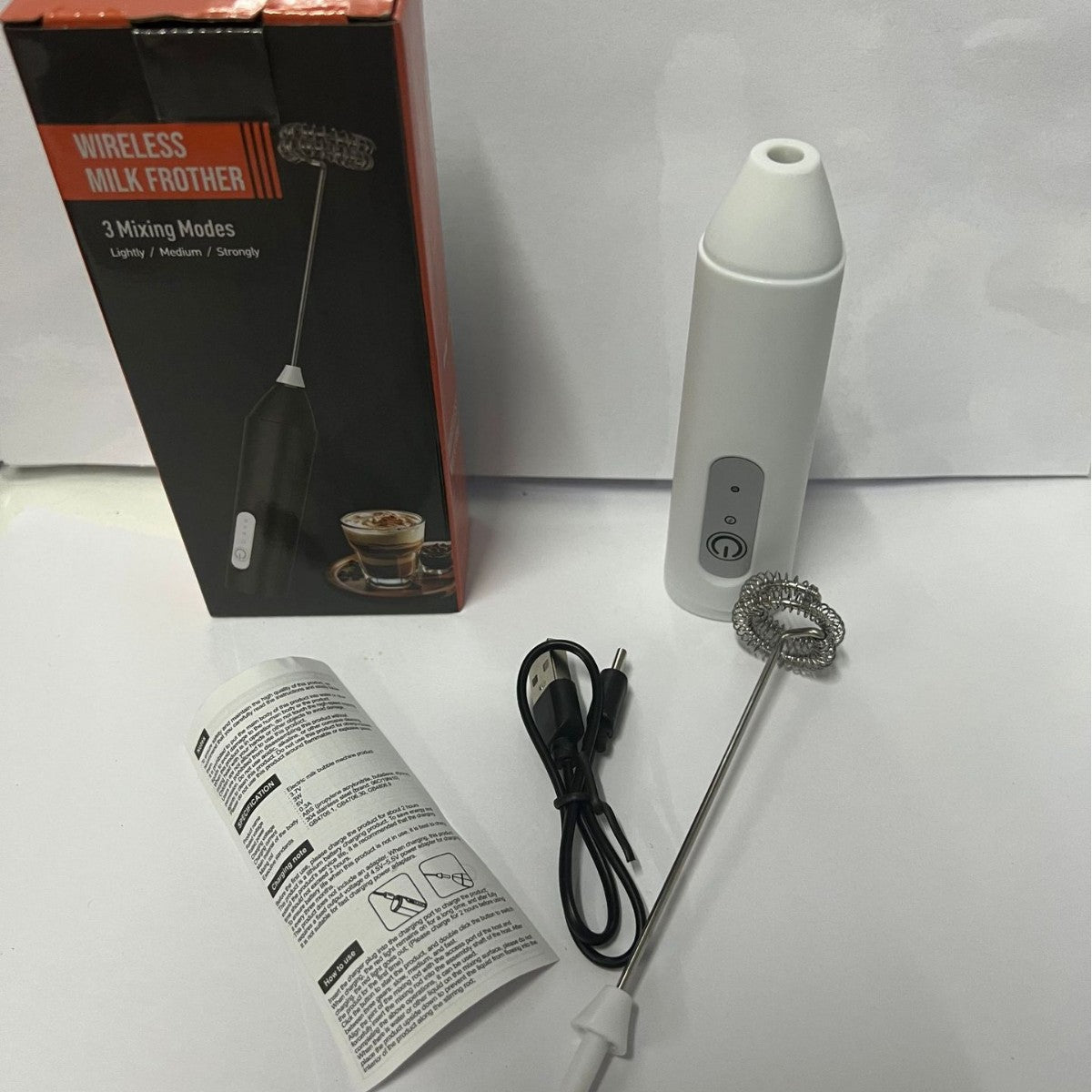 Electric milk frother