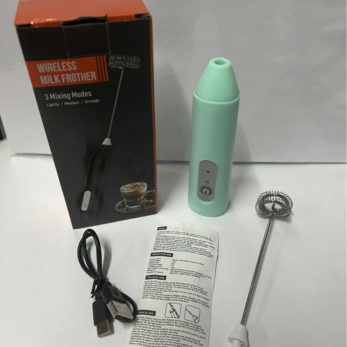 Electric milk frother