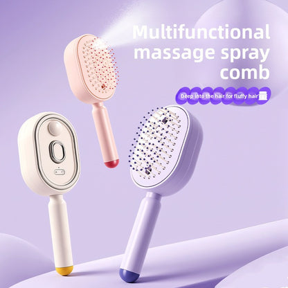 Electric Mist Spray Hair Care Massage Comb