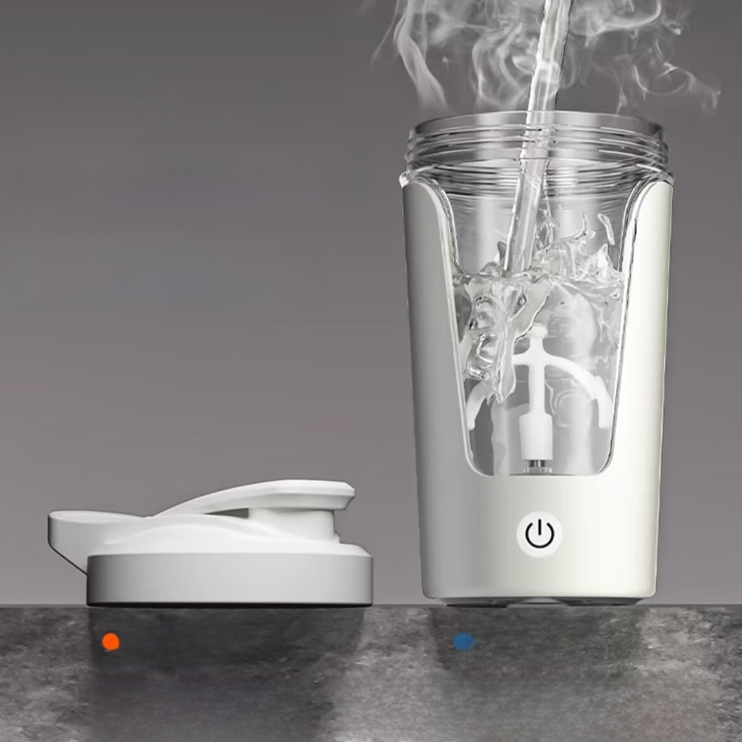 Electric Mixing Cup for Protein Shakes and Coffee