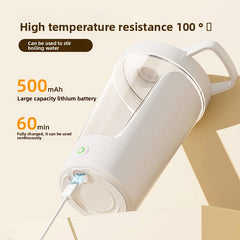 battery white coffee cup