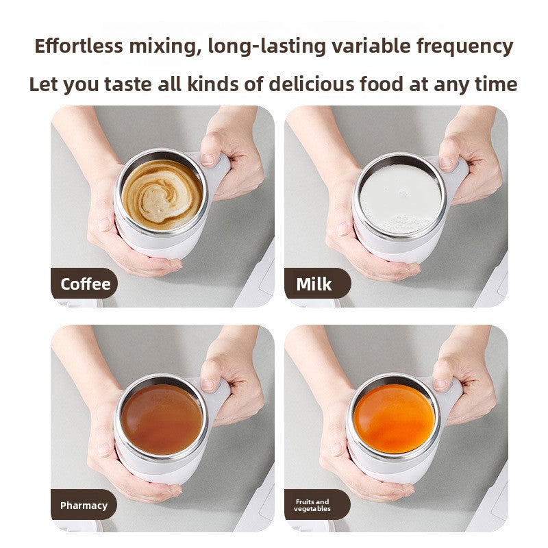 Electric Mixing Cup with Adjustable Speed and USB Charging