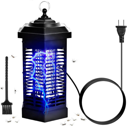 Electric Mosquito Killer Lamp with UV Light and High-Voltage Grid