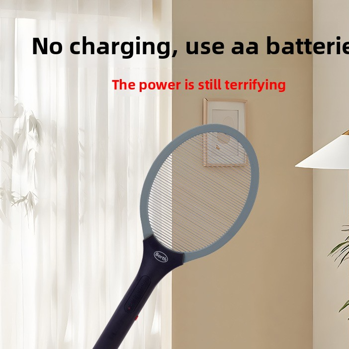 Electric Mosquito Swatter with LED Light