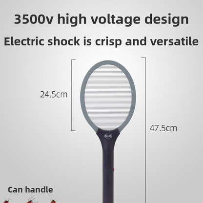 Electric Mosquito Swatter with LED Light
