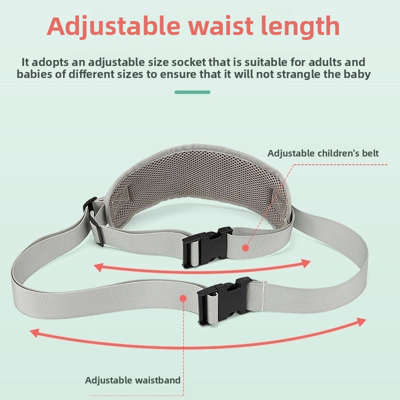 Electric motorcycle child safety harness