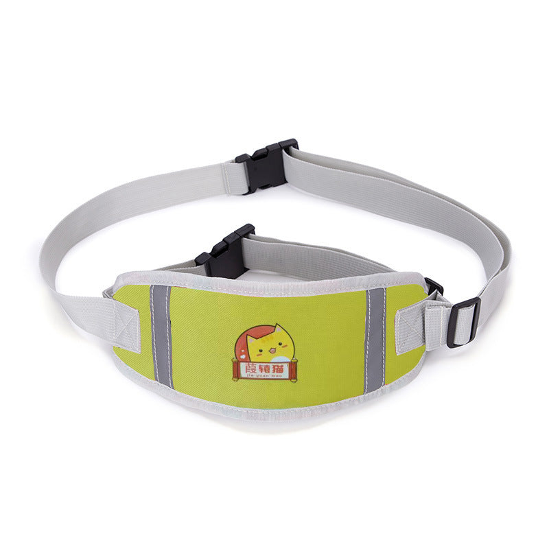 Electric motorcycle child safety harness