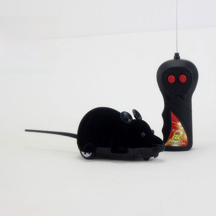 Electric mouse funny cat toy suit