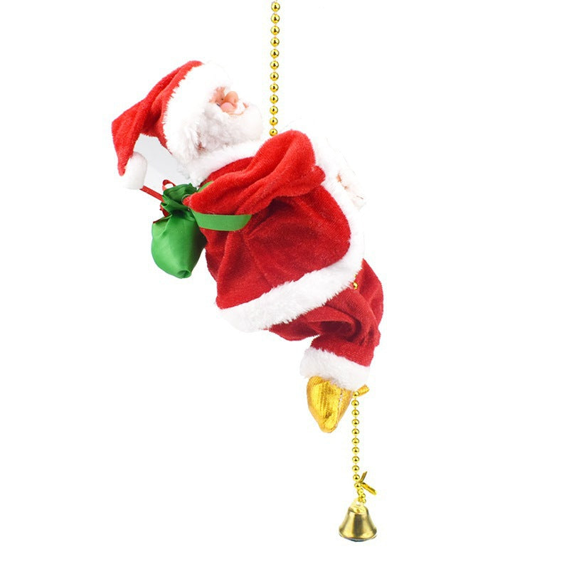 Electric Moving Santa Claus Reindeer Christmas Decoration