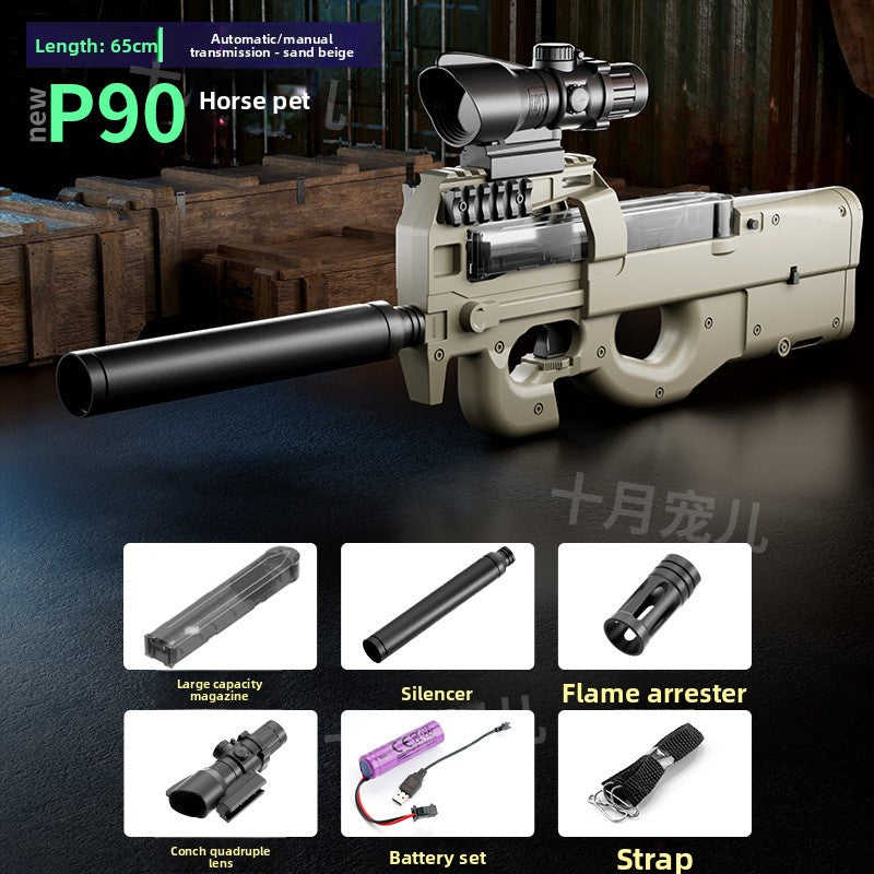 Electric multiple-shot simulation toy