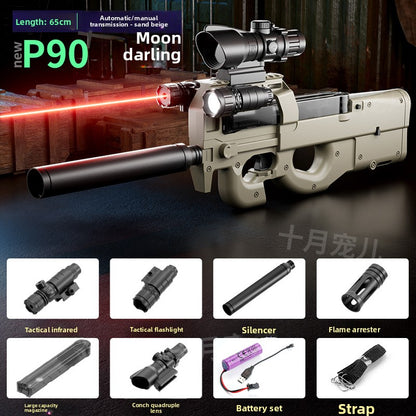 Electric multiple-shot simulation toy