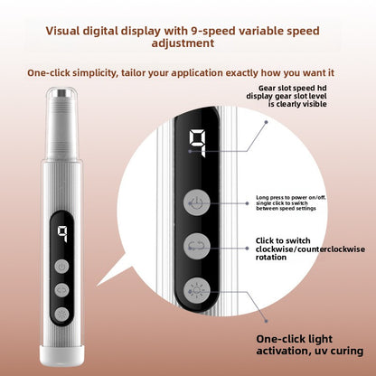 Electric nail file
