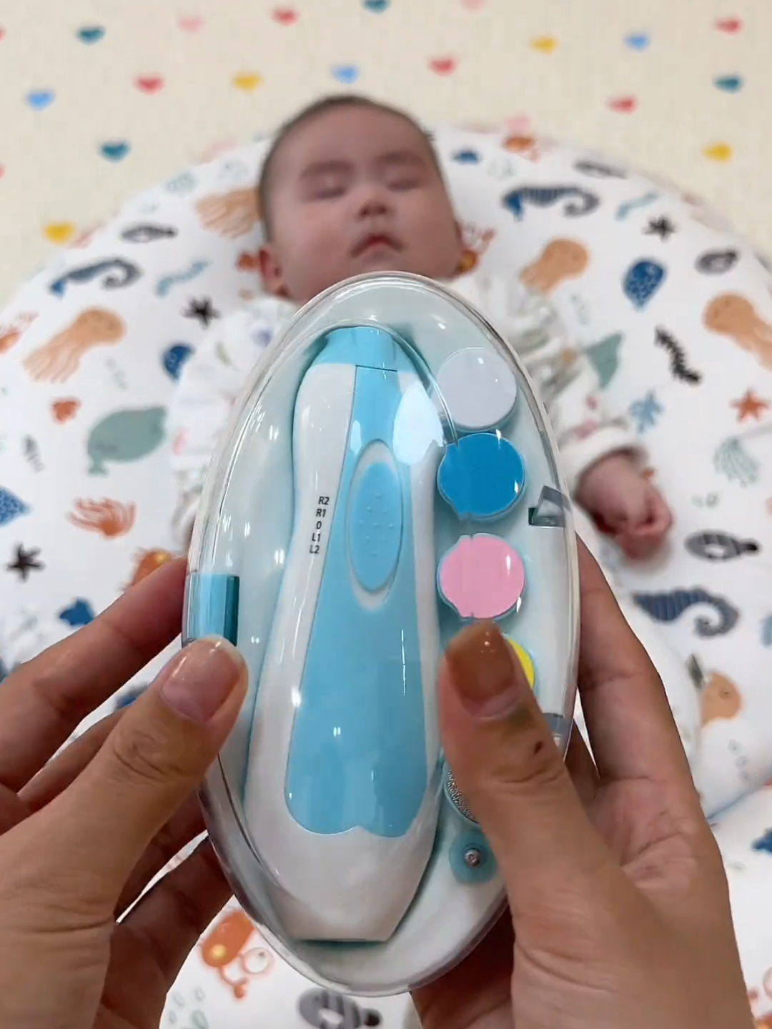 Electric Nail Grinder Baby Nail Clipper Set