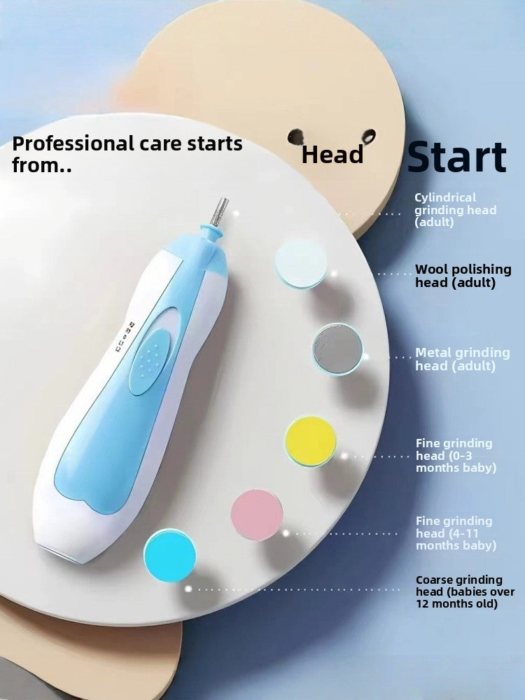 Electric Nail Grinder Baby Nail Clipper Set