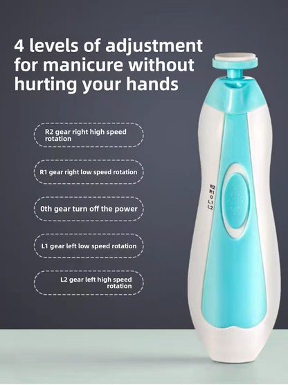 Electric Nail Grinder Baby Nail Clipper Set
