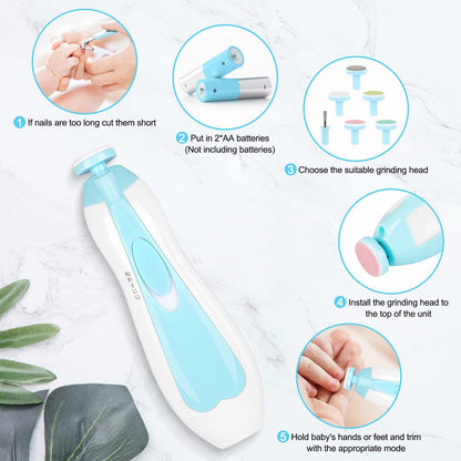 Electric nail grinder