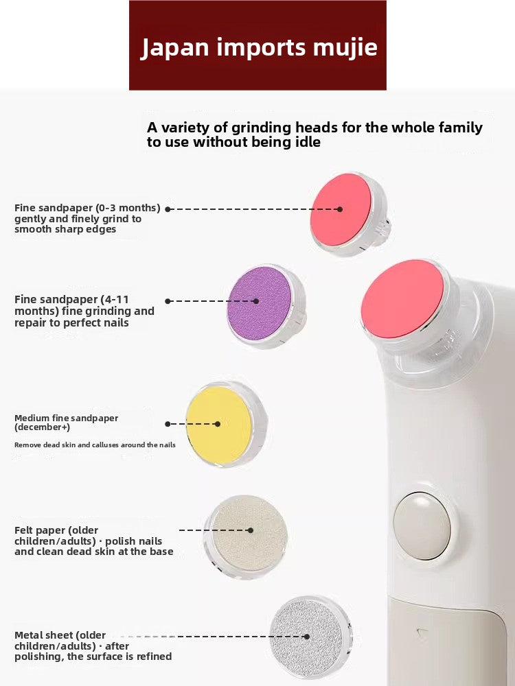 Electric nail grinder