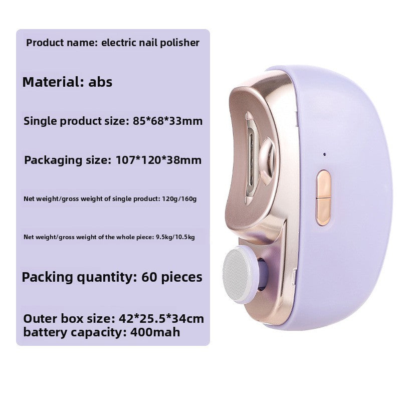 Electric nail grinder