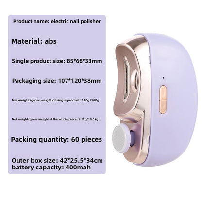 Electric nail grinder
