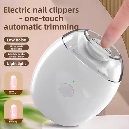 Electric Nail Trimmer with Light
