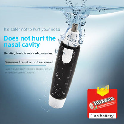 Electric nasal hair trimmer
