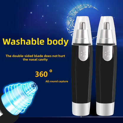 Electric nasal hair trimmer