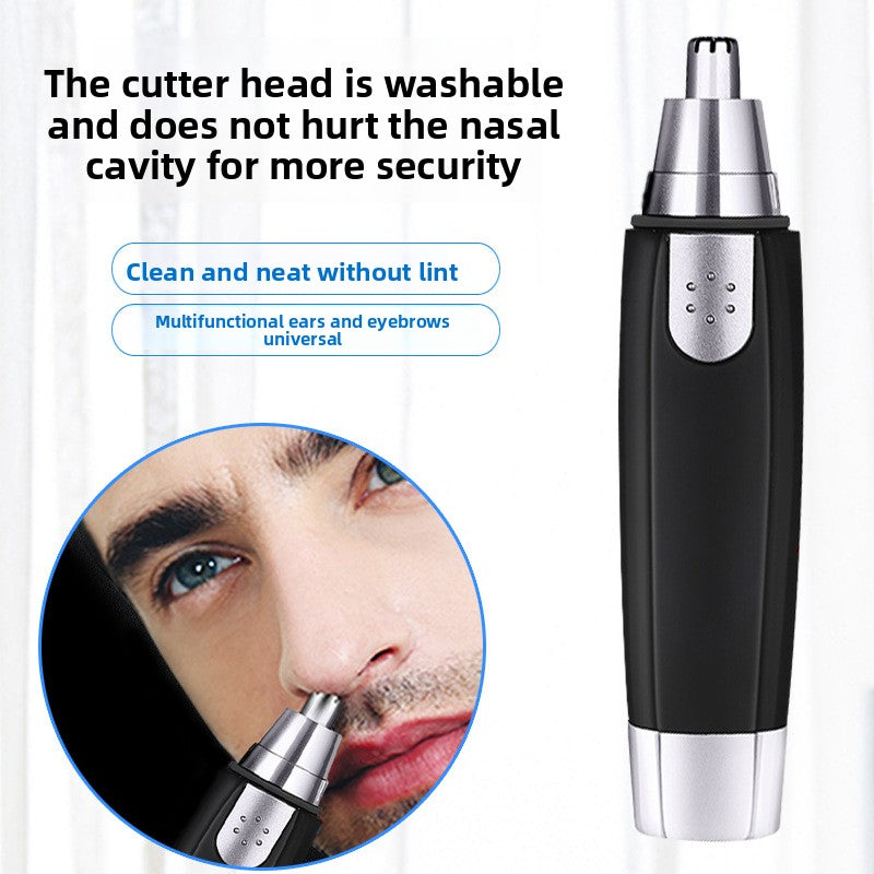 Electric nasal hair trimmer