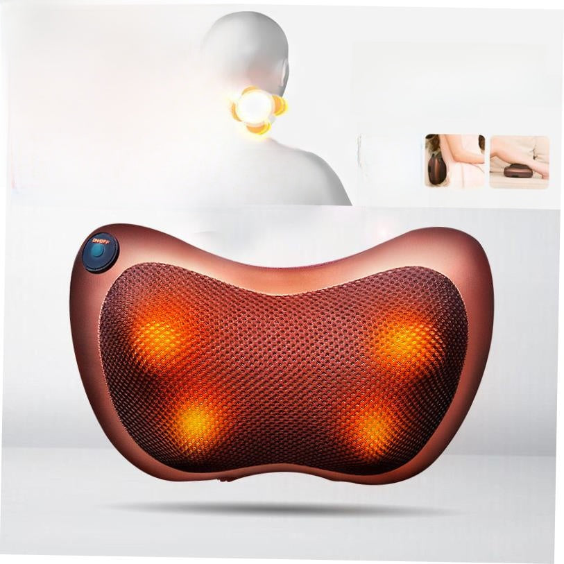 Electric Neck and Back Massager Pillow