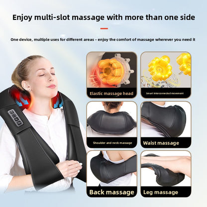 Electric neck and shoulder massager