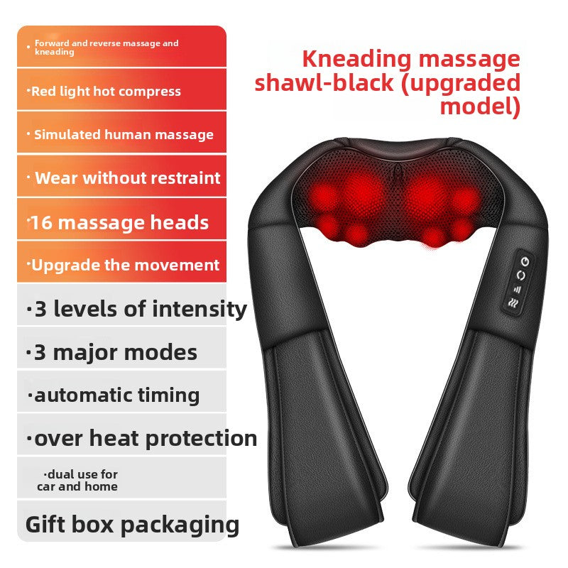 Electric neck and shoulder massager